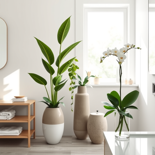 Transforme Seu Banheiro: O Charme e Frescor dos Vasos Decorativos