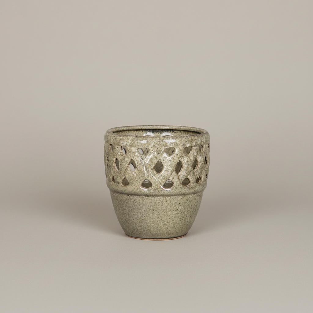 Cachepot Vazado Lantern — Série Provence