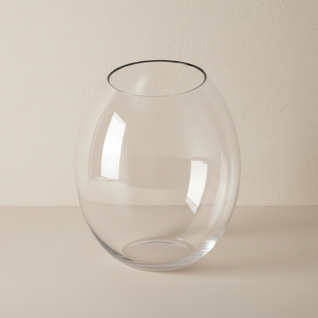 Vaso Barrica Glass — Série Fluidez