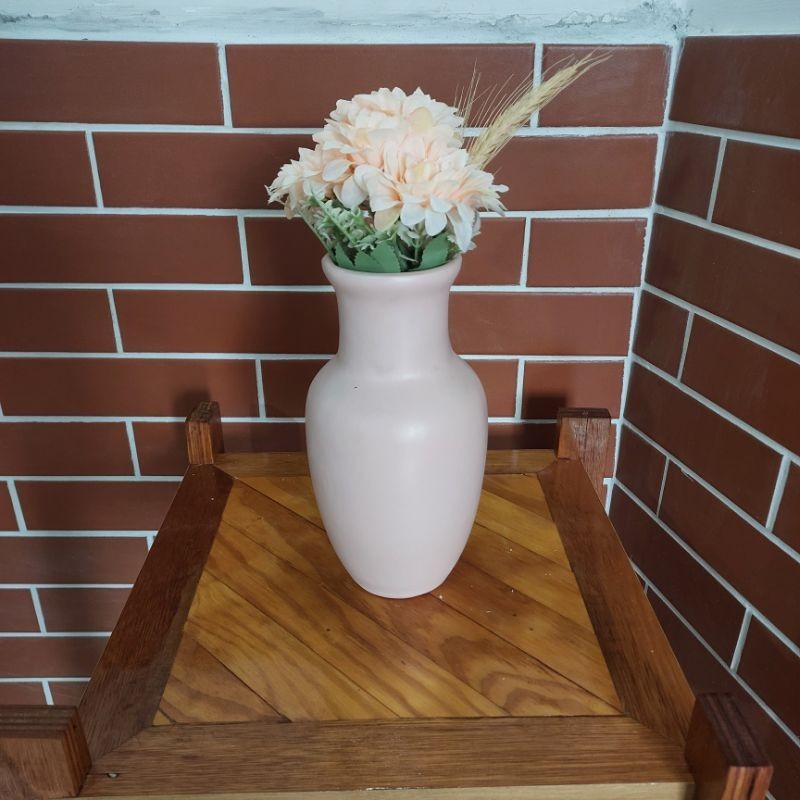 Vaso Alto em Cerâmica Moringa