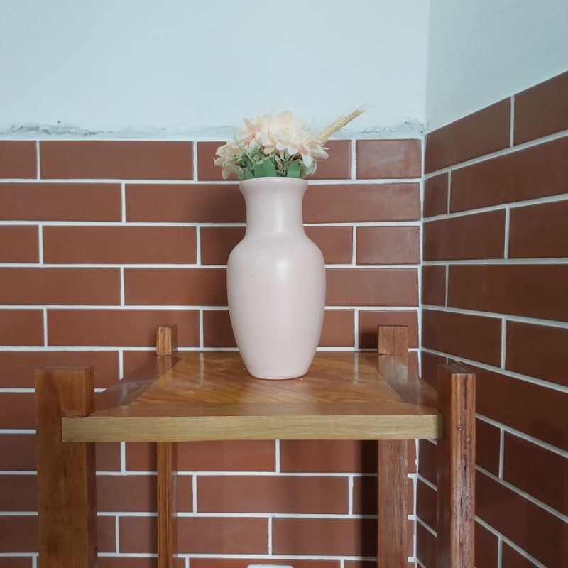 Vaso Alto em Cerâmica Moringa