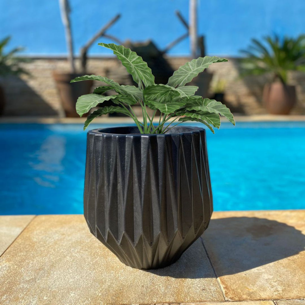 Vasos Origami 30cm Polietileno para Plantas
