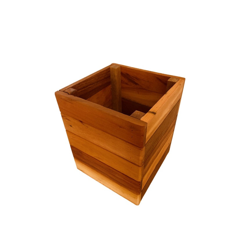 Vaso Madeira Demolição Rústico