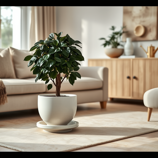 Vaso com prato: quando usar e como evitar o acúmulo de água