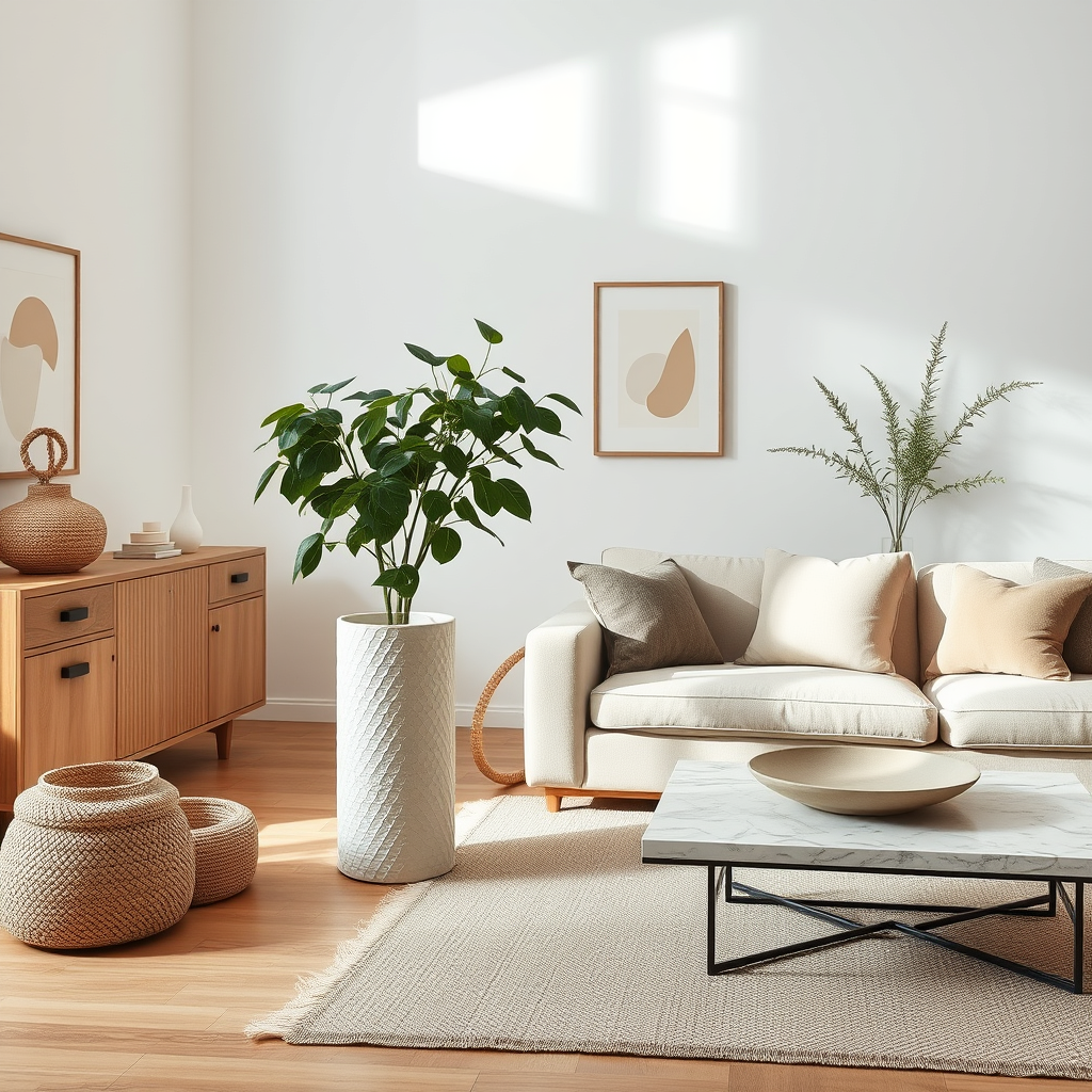 Biofilia na decoração: como integrar verde e design com vasos