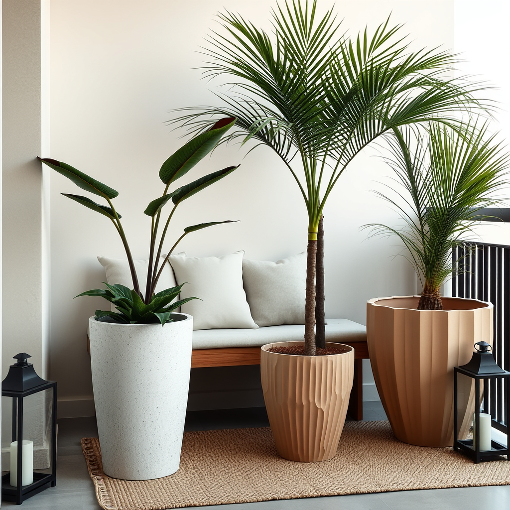 Decoração de Varanda com Vasos Grandes | Estilo e Resistência | Vasorama
