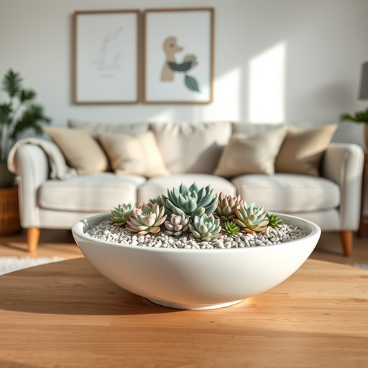 Combinação de plantas no mesmo vaso