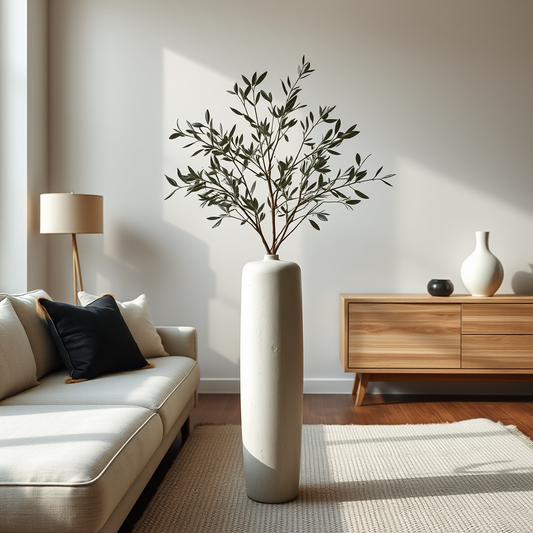 Vasos decorativos: guia prático de proporções, estilos e plantas para cada cômodo