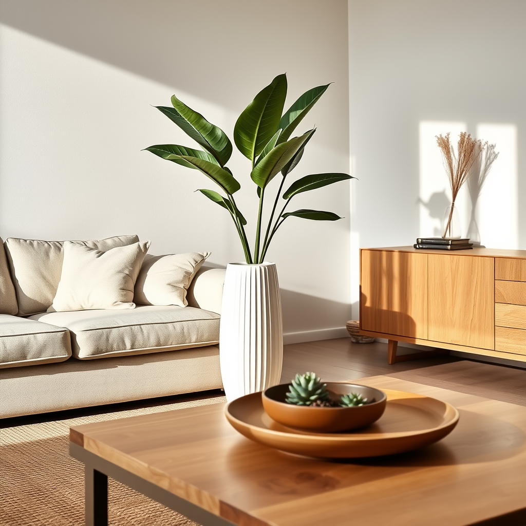 Guia definitivo de vasos para sala de estar: proporções, plantas e composições elegantes