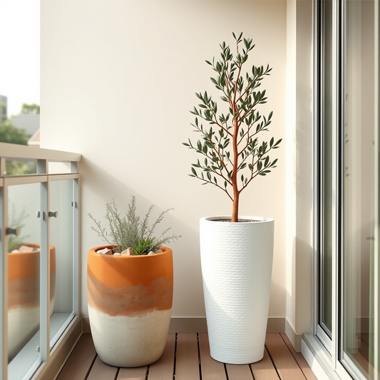 Vasos para varanda 2026: tendências para espaços externos