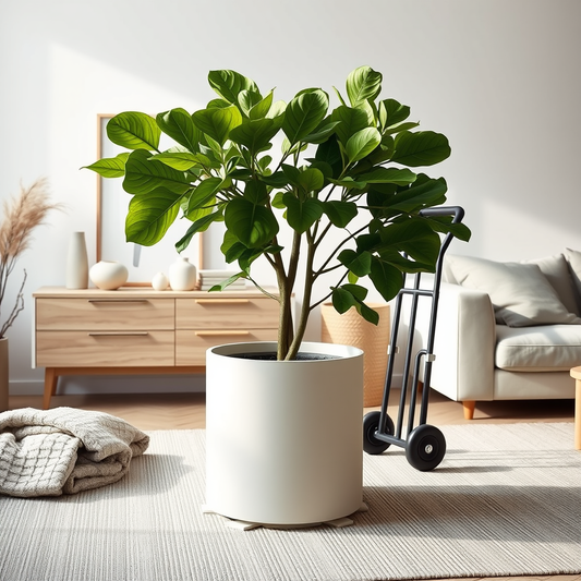 Como transportar vasos grandes sem danificar