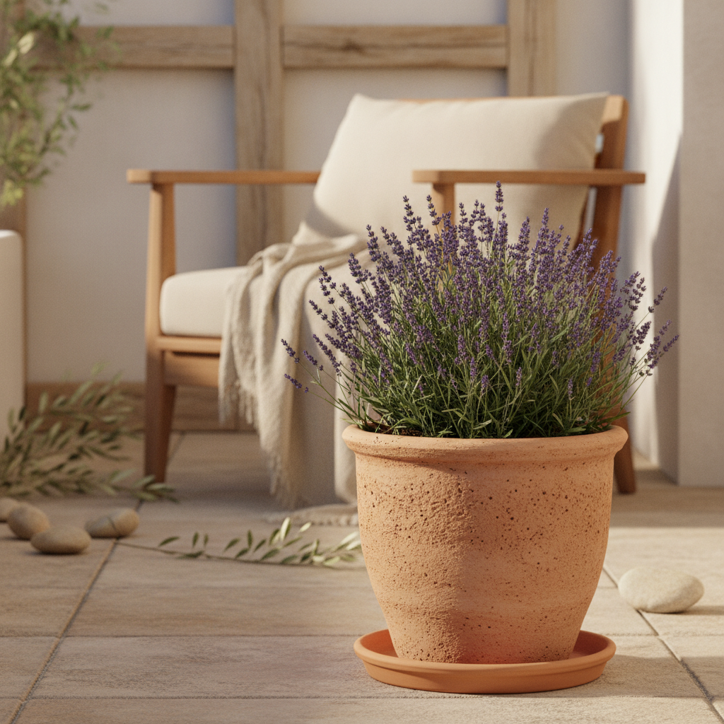 Vaso Ideal para Lavanda em Vaso: Por Que a Maioria Apodrece