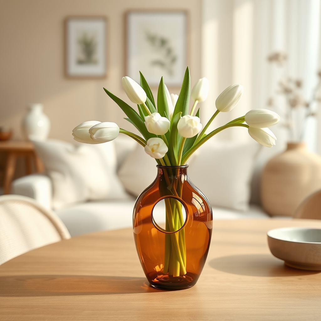 Vaso de vidro para flores: como escolher altura e abertura certa