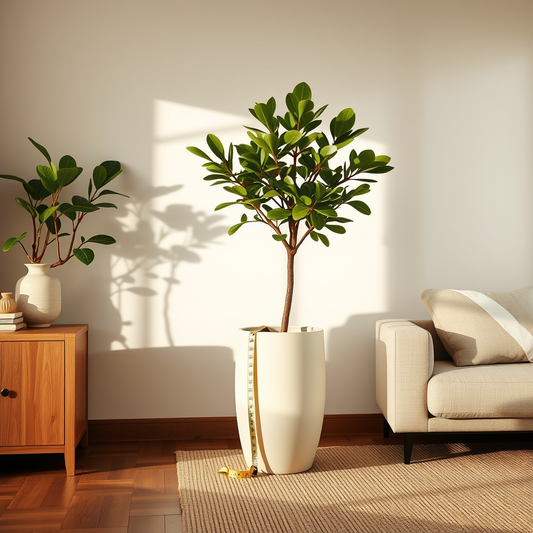 Como calcular tamanho do vaso pela planta