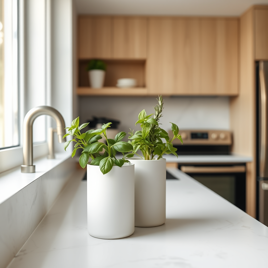 Vasos para cozinhas modernas