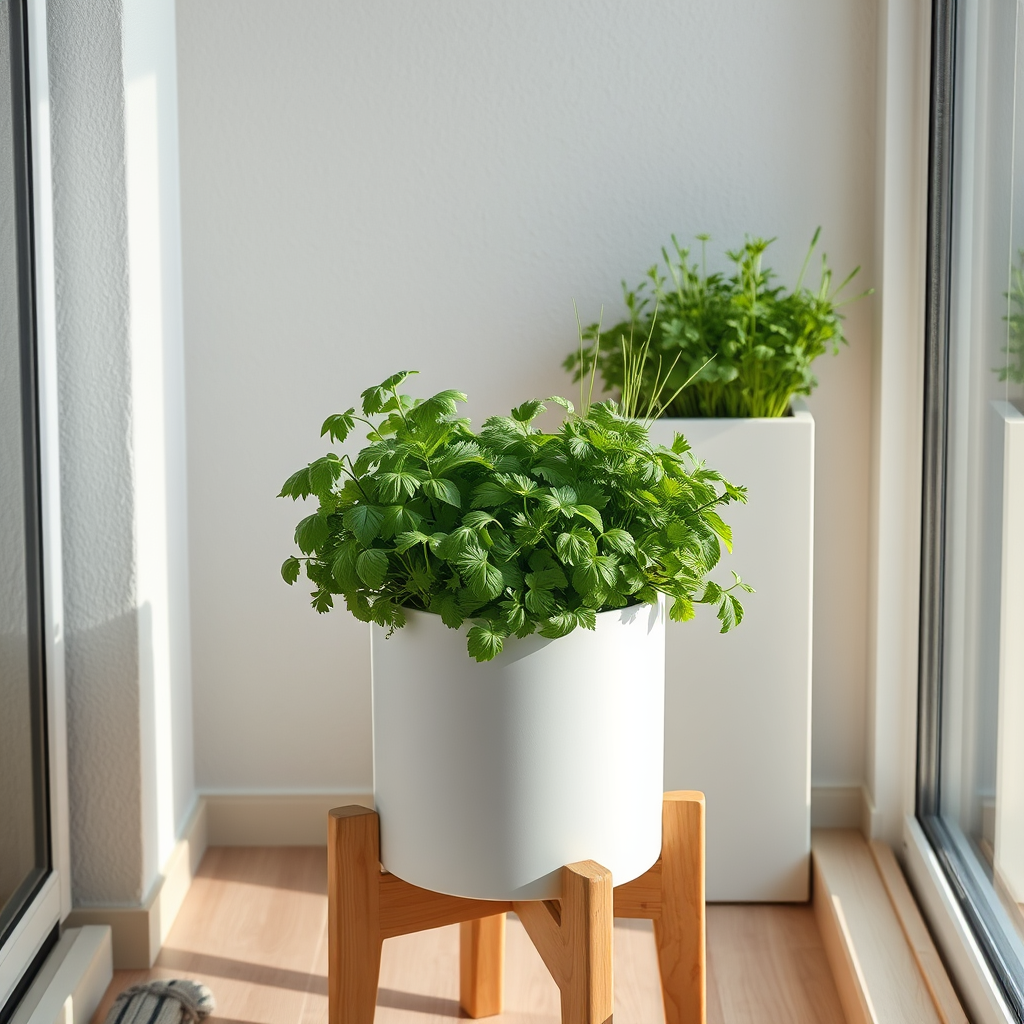 Horta em apartamento: o que plantar e quanto rende