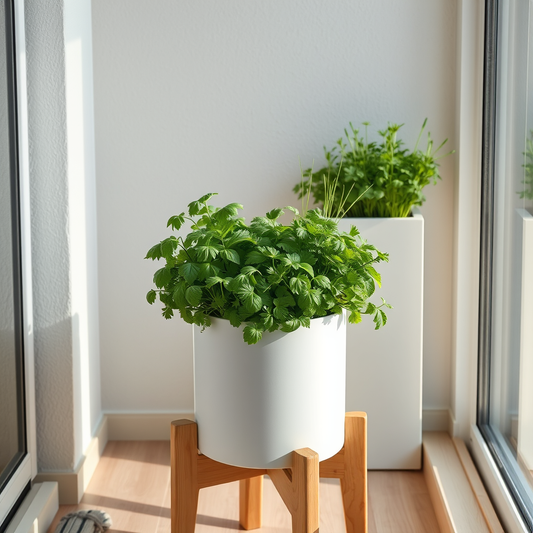 Horta em apartamento: o que plantar e quanto rende