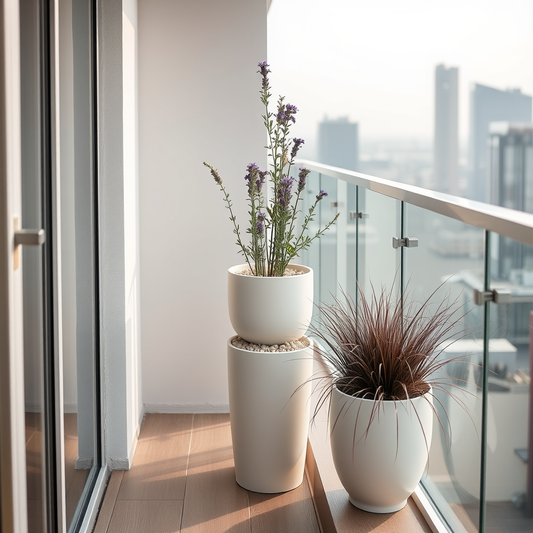 Plantas resistentes ao vento (varanda alta)