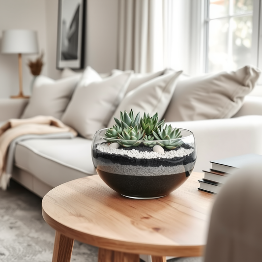 Terrário: como fazer passo a passo com suculentas