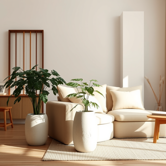 Vasos decorativos para sala: proporções, materiais e plantas para um ambiente sofisticado