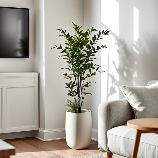 Vasos para áreas com sombra total