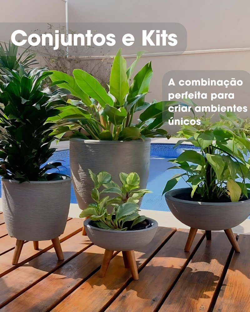 Conjuntos e Kits (Vasos de Chão)