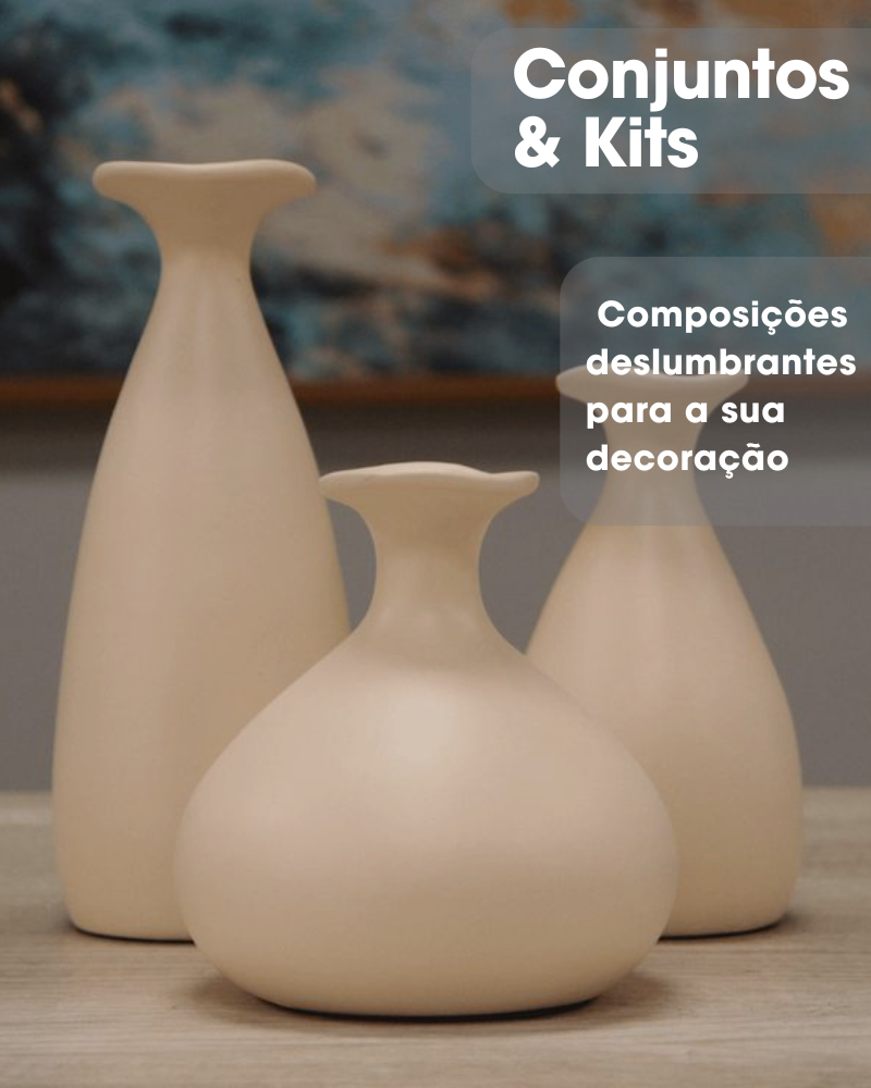 Conjuntos de Vasos Decorativos