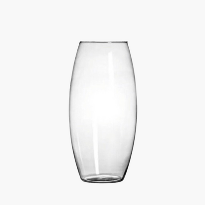 Vaso Vidro 30cm Decorativo Flores