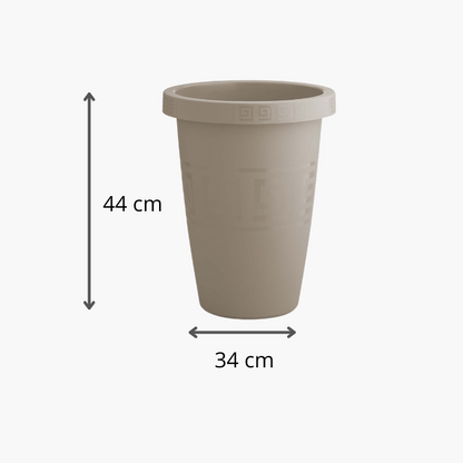 Kit 2 Vasos Decorativos Coluna 21Lts para Plantas