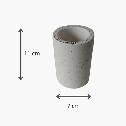 Cachepot Decorativo Cimento Chic