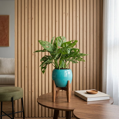 Cachepot Aura Tripod — Série Porcelana