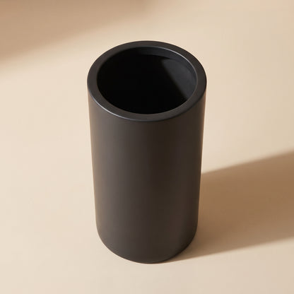 Vaso Coluna Basalto — Preto