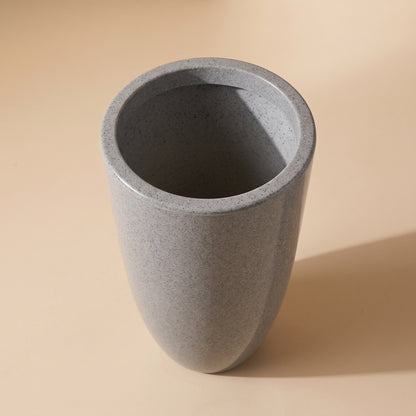 Vaso Cônico Petra — Cinza Granito