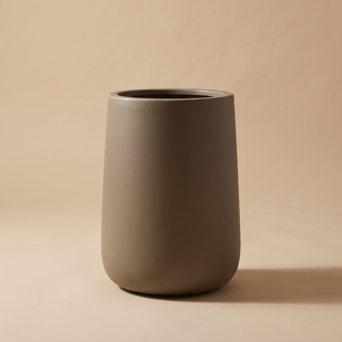 Vaso Bojudo Sienna — Taupe Liso