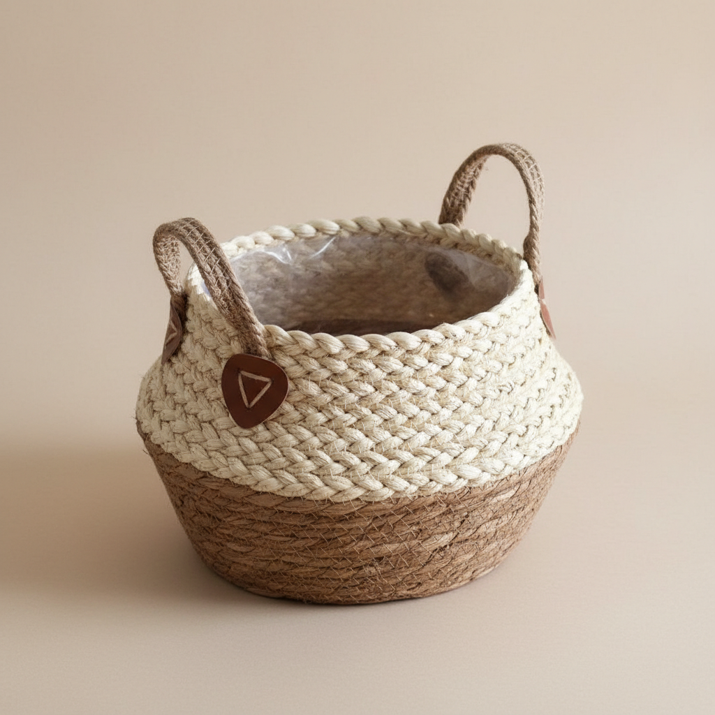 Cesto Bicolor Sahel — Série Natureza