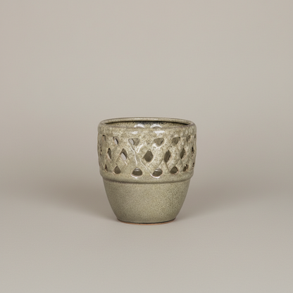 Cachepot Vazado Lantern — Série Provence