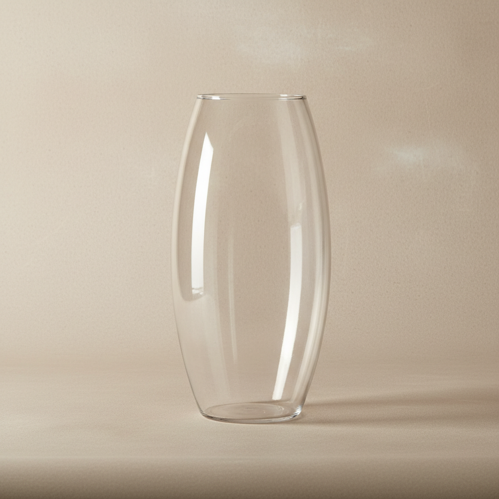 Vaso Cocoon Glass — Série Fluidez