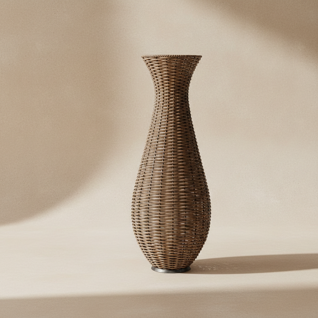 Vaso de Chão Monumental 80cm Vasorama - Série Natureza para plantas grandes e imponentes