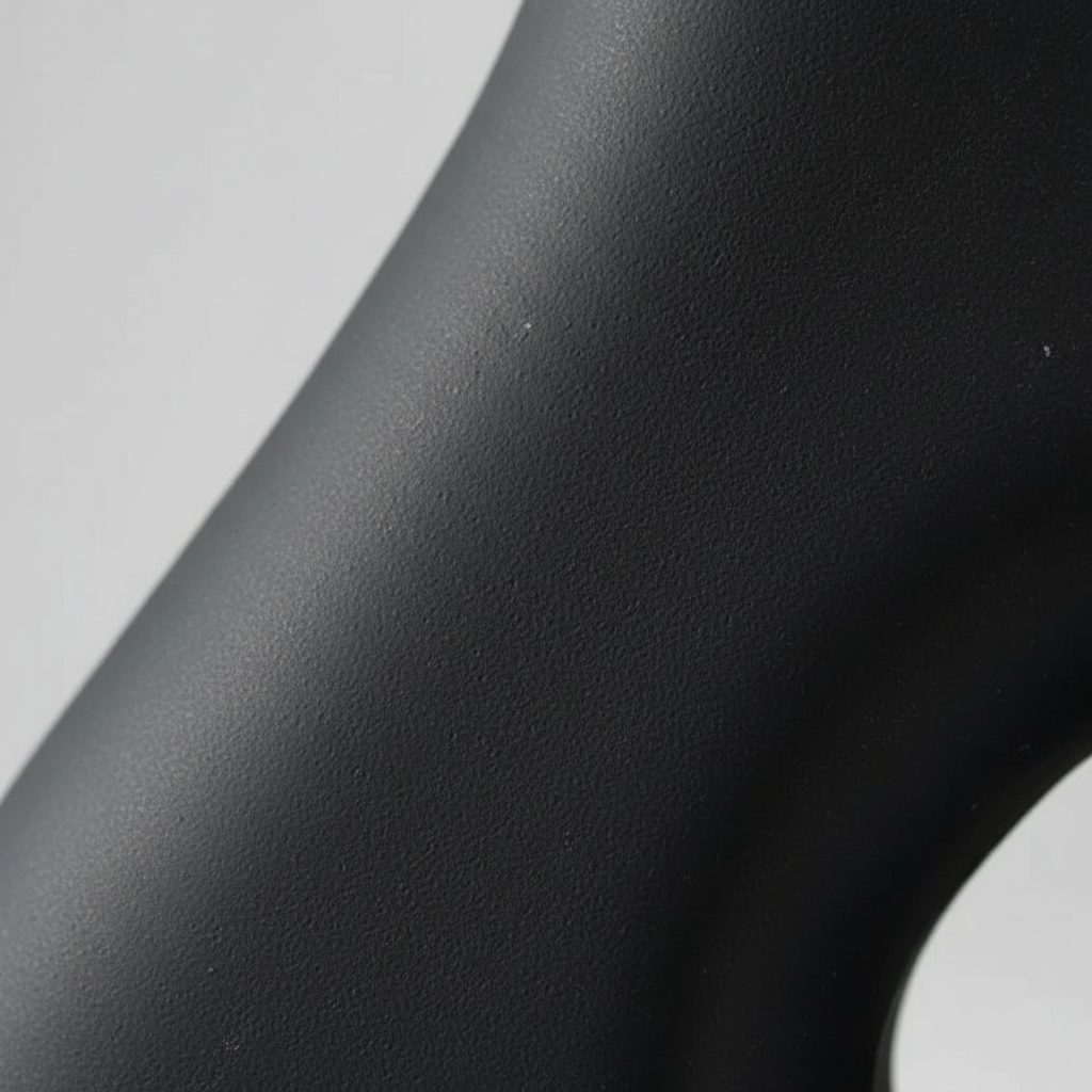 Vaso Orgânico Fluido - Preto Vulcânico