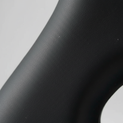 Vaso Orgânico Fluido - Preto Vulcânico