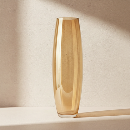 Vaso Âmbar Lumière — Série Fluidez