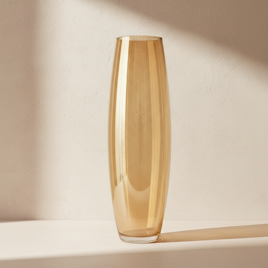 Vaso Âmbar Lumière — Série Fluidez