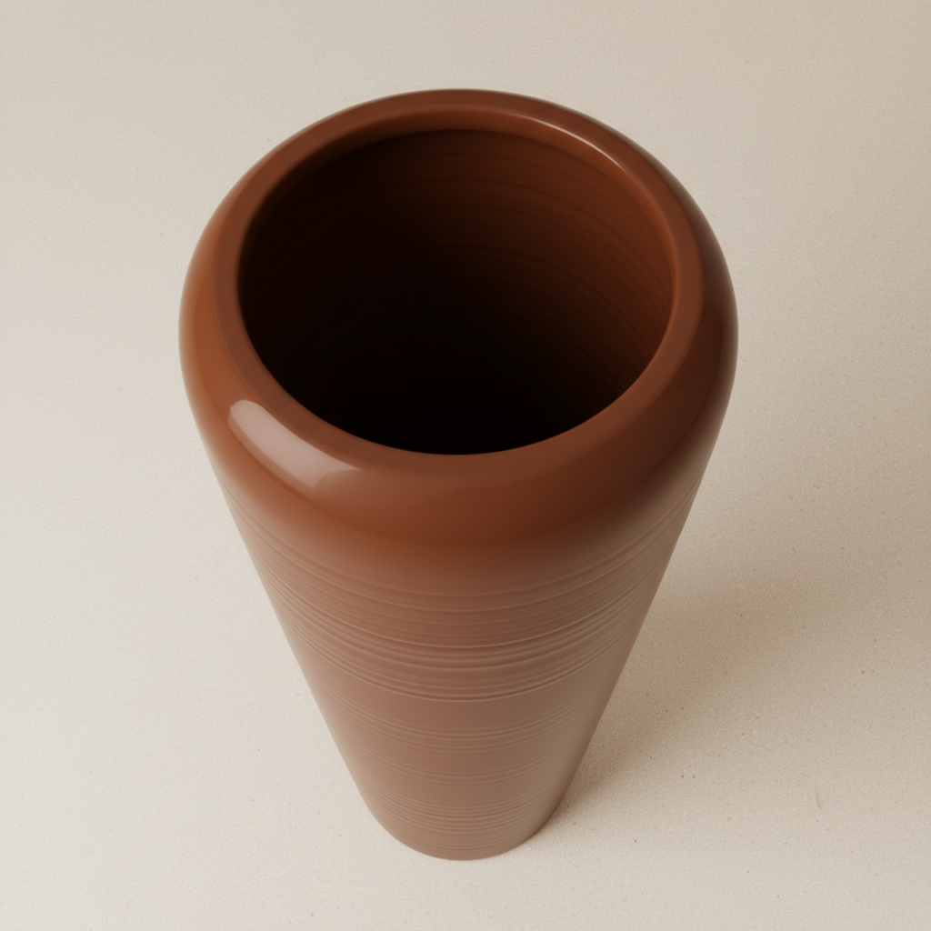 Vaso Coluna Canyon - Tom Terracotta