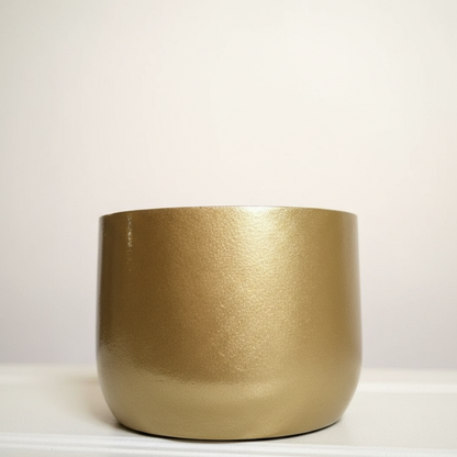 Cachepot Aurum - Acabamento Gold