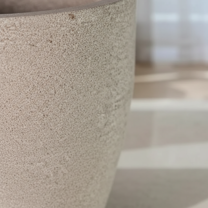 Vaso Bojudo Sahara - Textura Areia