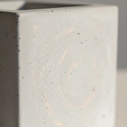 Vaso Cubo Urban Grey — Série Mineral