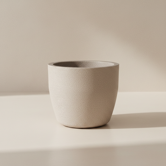 Vaso Bojudo Sahara - Textura Areia