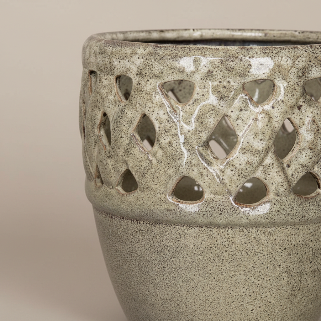 Cachepot Vazado Lantern — Série Provence