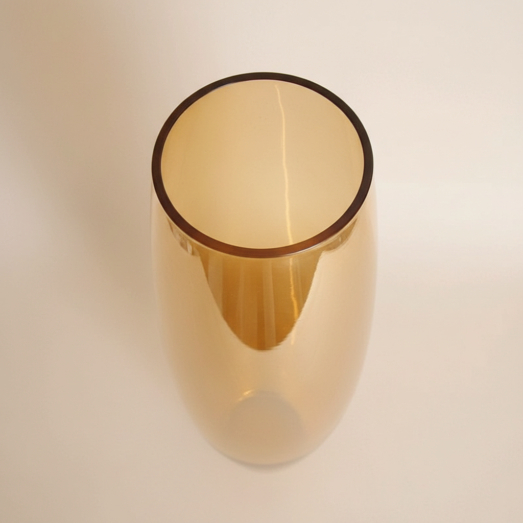 Vaso Âmbar Lumière — Série Fluidez