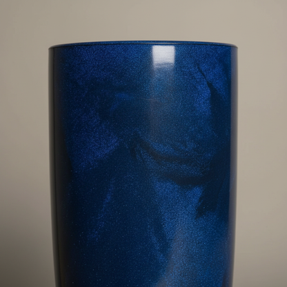 Vaso Coluna Monolith - Azul Profundo